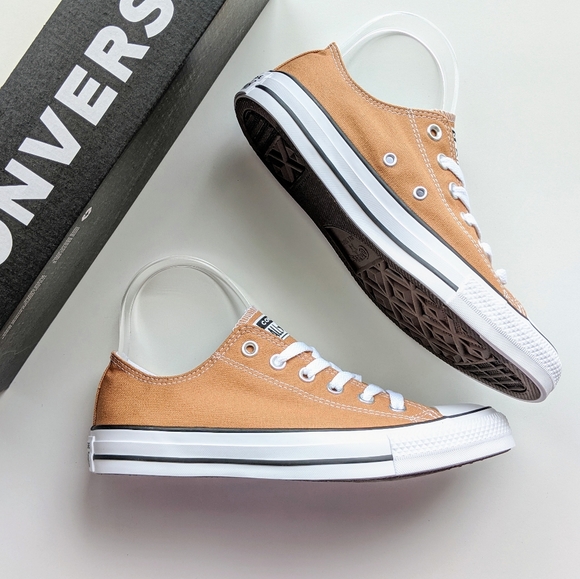 Converse CTAS OX Raw Sugar/White/Black - Picture 2 of 7
